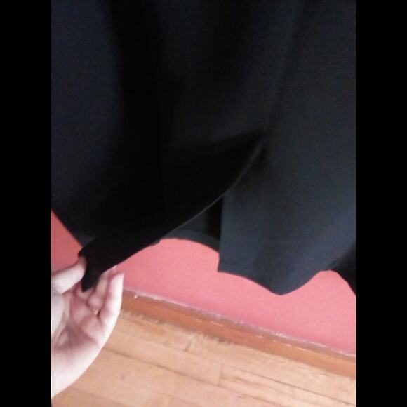 Vintage Leslie Belle Shift Dress Black 12 - Picture 4 of 5